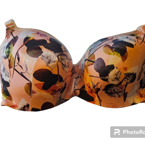 Torrid Full-Coverage Balconette Lightly Lined Print 360° Back Smoothing Bra - Picture 2 of 4